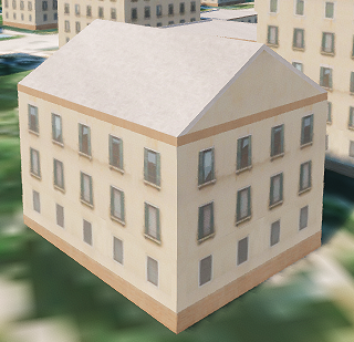 Gabled roof