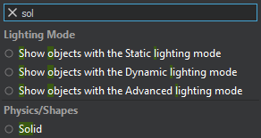 Sub-items in search results