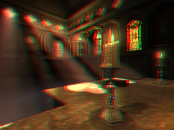 Anaglyph stereo mode Anaglyph stereo mode