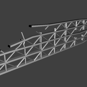 High-poly mesh